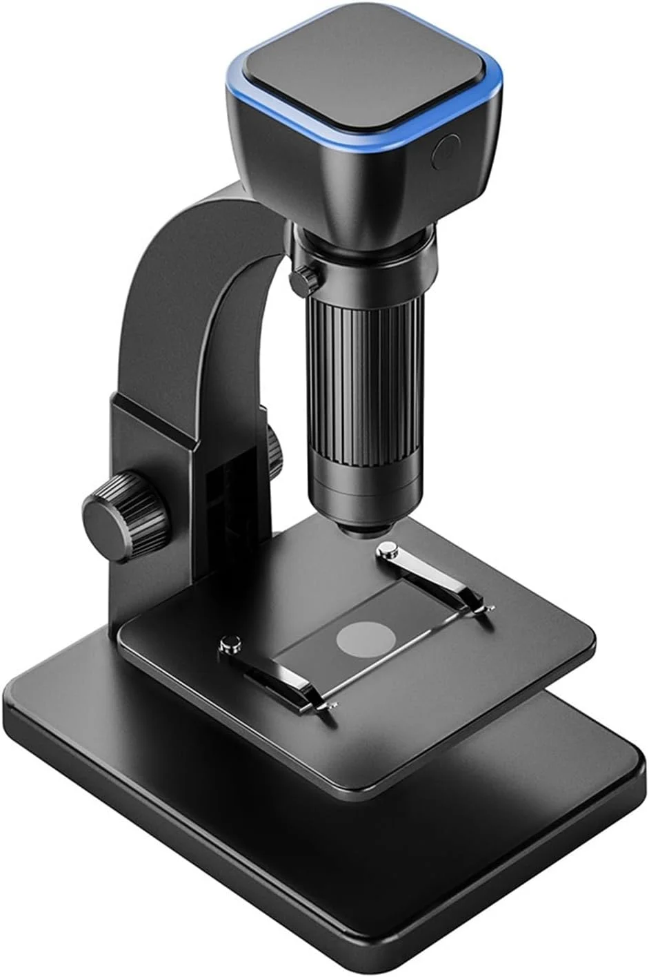 میکروسکوپ دیجیتال 2000X با لنز دوگانه 5.0 مگاپیکسلی و صفحه نمایش برای لحیم کاری برد مدار