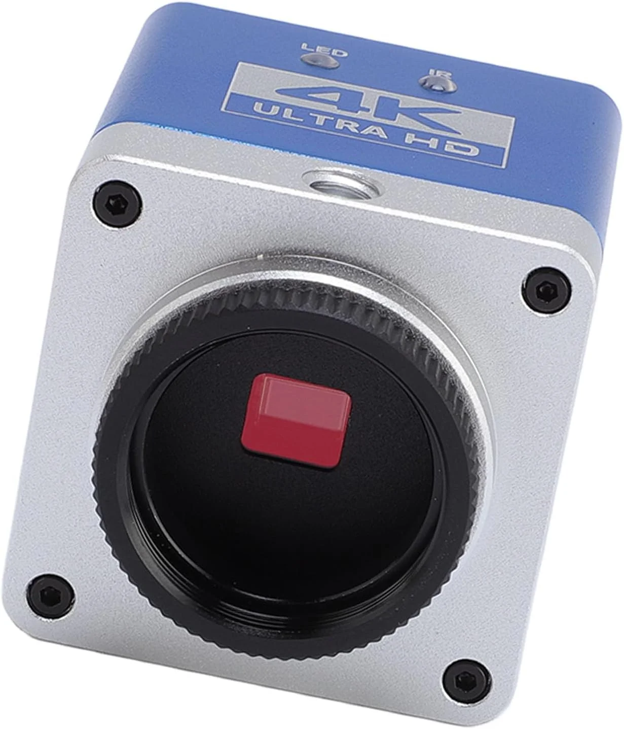 دوربین میکروسکوپ 4K جیاوو با رزولوشن 8.3 مگاپیکسل و سنسور 1/1.8 اینچی، دوربین صنعتی ویدئویی با لنز HD 100x، گزینه‌های خروجی متنوع برای دستگاه‌های نمایش مختلف، جنس آلیاژ آلومینیوم