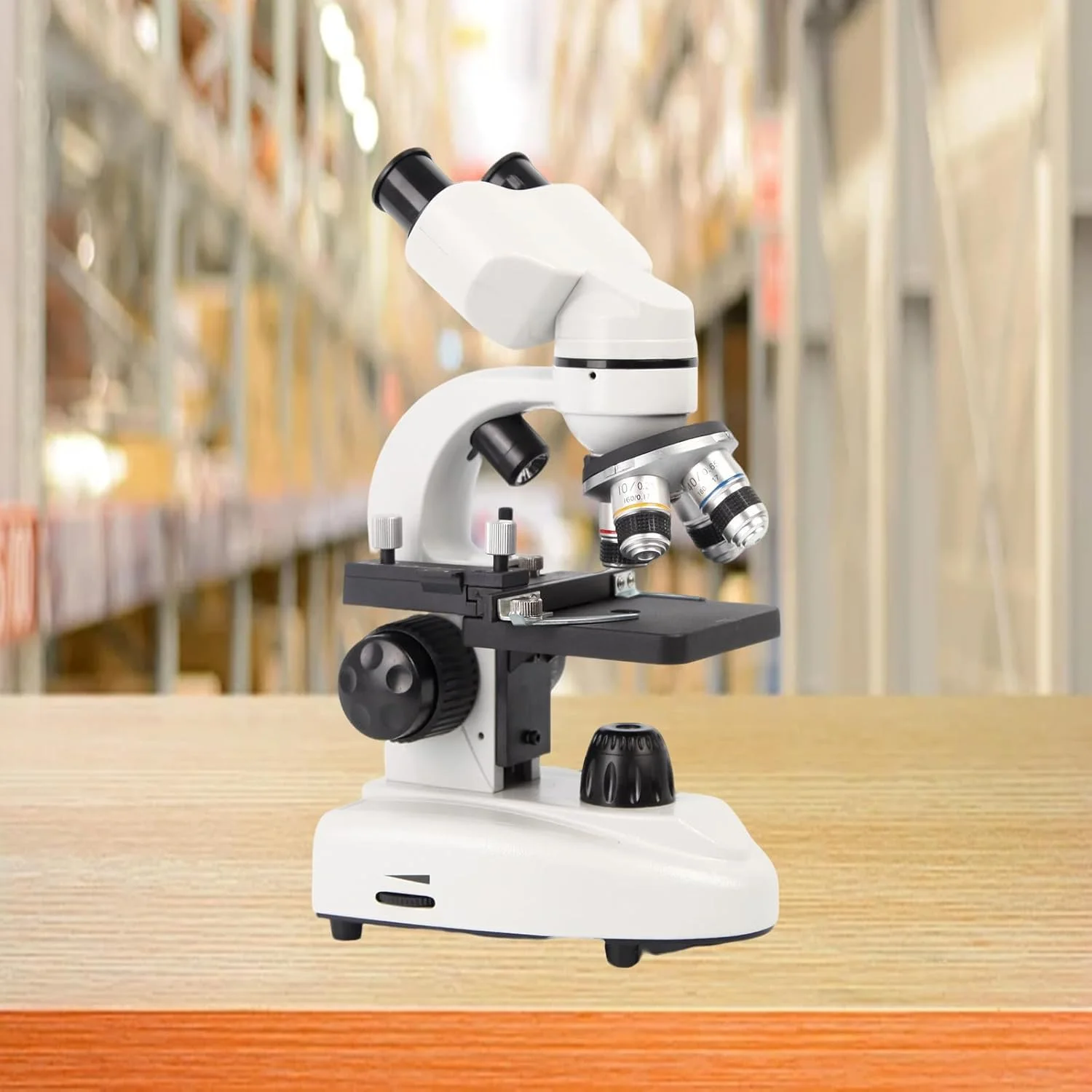 میکروسکوپ با وضوح بالا برای دانشآموزان و معلمان، ابزار آزمایشگاهی با قدرت بالا و وضوح بالا با بزرگنمایی قابل تنظیم، ایدهآل برای آزمایشگاه مدرسه و خانه میکروسکوپ با وضوح بالا برای دانشآموزان و معلمان، ابزار آزمایشگاهی با قدرت بالا و وضوح بالا با بزرگنمایی قابل تنظیم، ایدهآل برای آزمایشگاه مدرسه و خانه