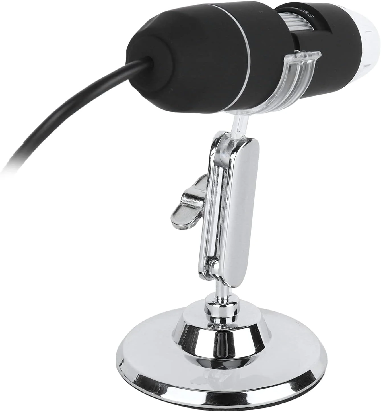 میکروسکوپ سیم دار با قابلیت چرخش 360 درجه و 8 چراغ LED برای PCB، پوست و اشیاء جالب