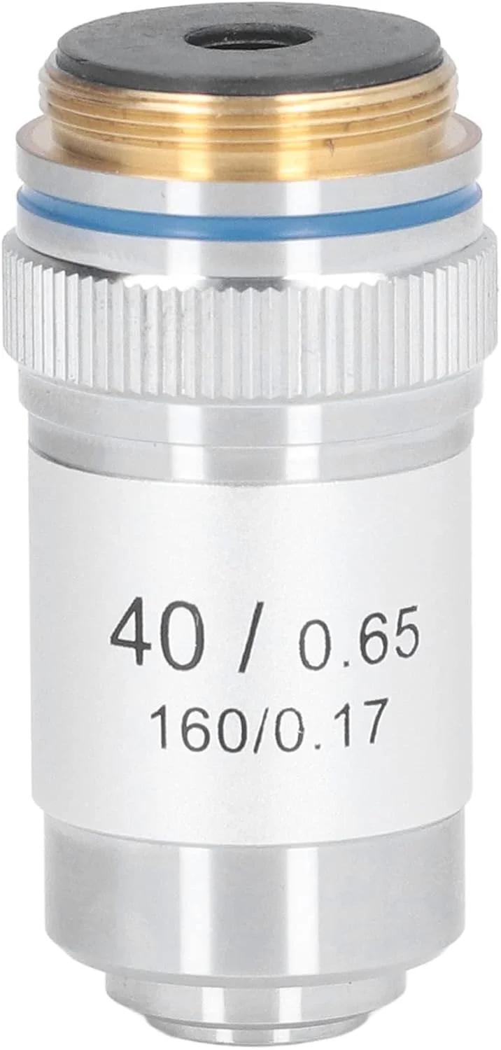 عدسی شیئی آکروماتیک میکروسکوپ 40X با بزرگنمایی بالا، رابط استاندارد 20.2 میلی‌متری