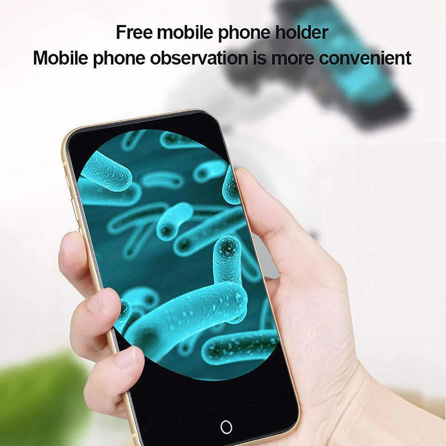 میکروسکوپ ترکیبی دوچشمی آزمایشگاهی 12000x/18000x/30000x، میکروسکوپ بیولوژیکی HD حرفه ای برای دانشجویان بزرگسال، برای آزمایشگاه، تحقیقات علمی 30000X