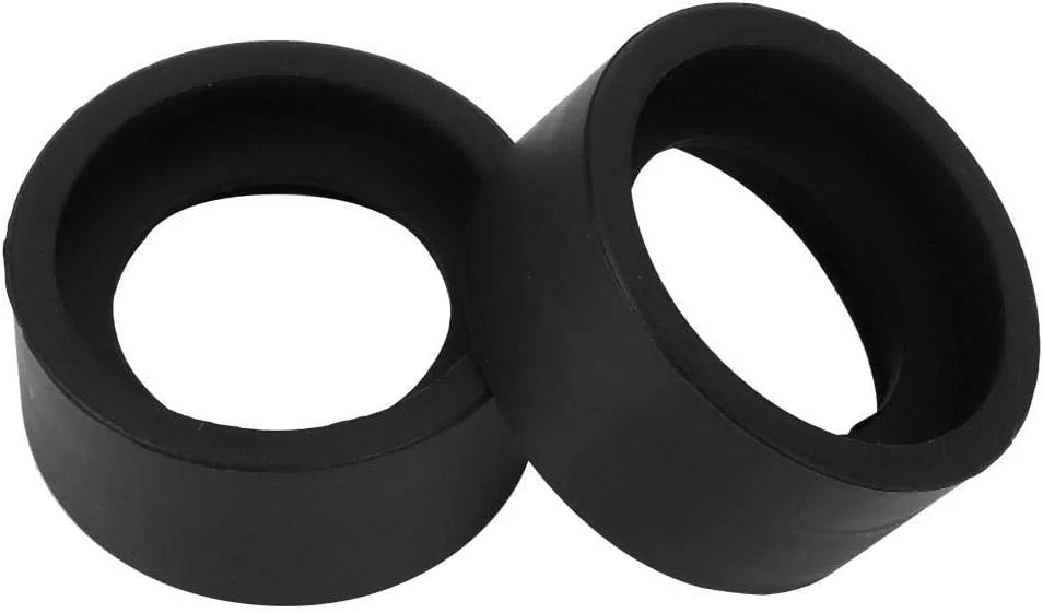 اومفار کاپ چشمی میکروسکوپ 2 عددی، محافظ لاستیکی چشمی، محافظ چشمی تلسکوپ، کاپ های لاستیکی با قطر 36 میلی متر برای میکروسکوپ استریو (زاویه تخت KP-H2)