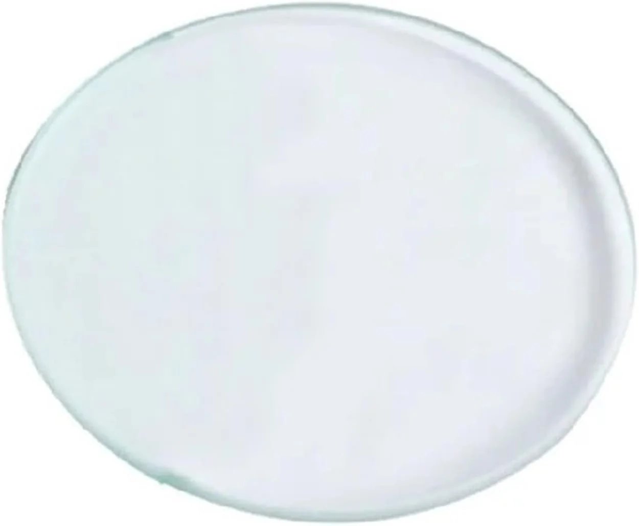 یک عدد صفحه شیشه ای شفاف با زیر گرد مناسب استیج میکروسکوپ استریو، قطر 95 یا 100 میلی متر (سایز: 100 میلی متر)