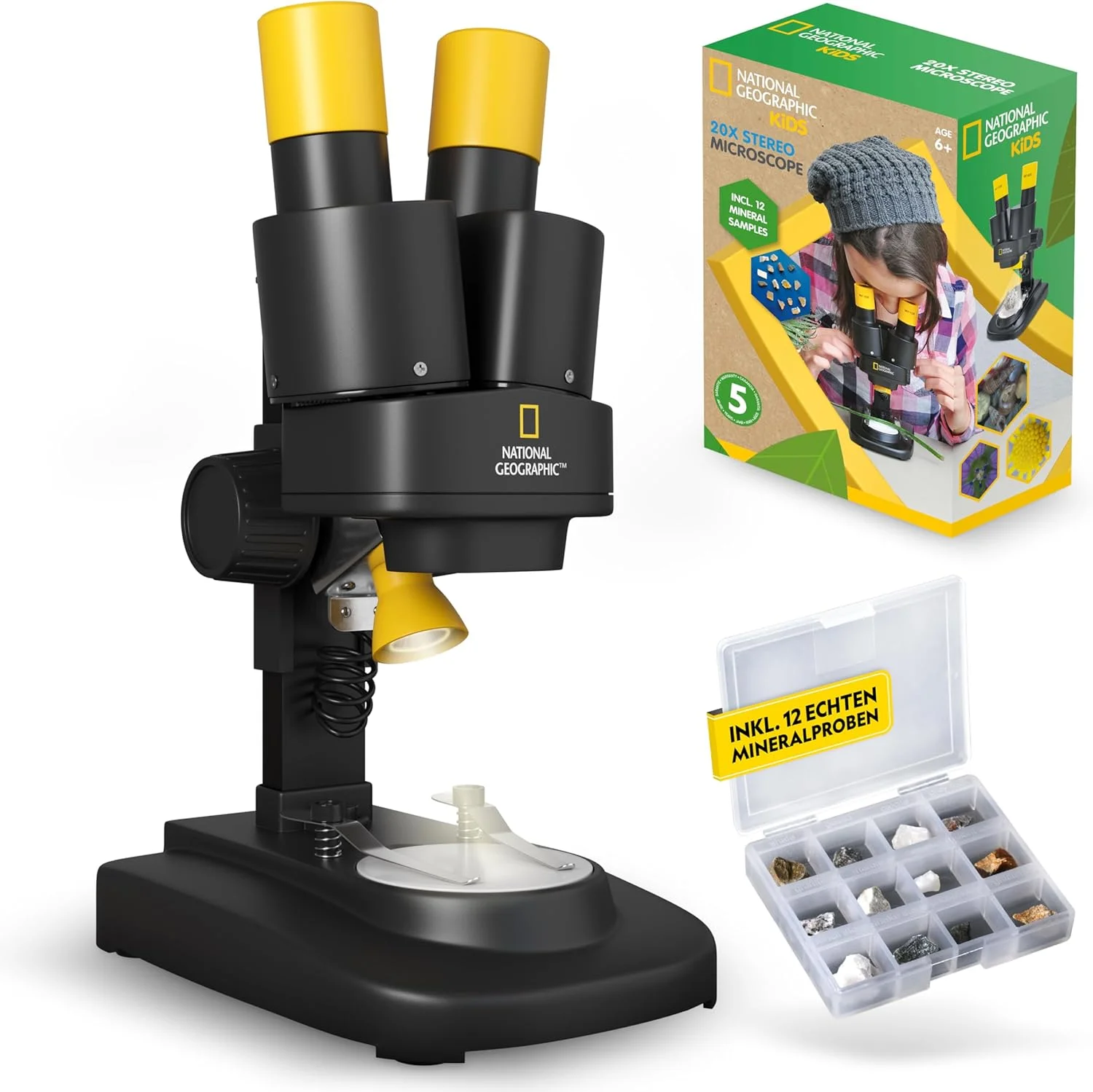 میکروسکوپ استریو 20x نشنال جئوگرافیک میکروسکوپ استریو 20x نشنال جئوگرافیک