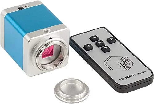 دوربین میکروسکوپ HDMI دیجیتال فول اچ دی 1080p برای اسپلیتر پرتو چشمی، لامپ شکاف، چشمی دوچشمی سه چشمی، آداپتور C-Mount 13 مگاپیکسل با قابلیت ضبط در کارت SD