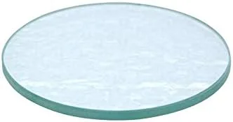 صفحه شیشه ای شفاف میکروسکوپ 95 میلی متری