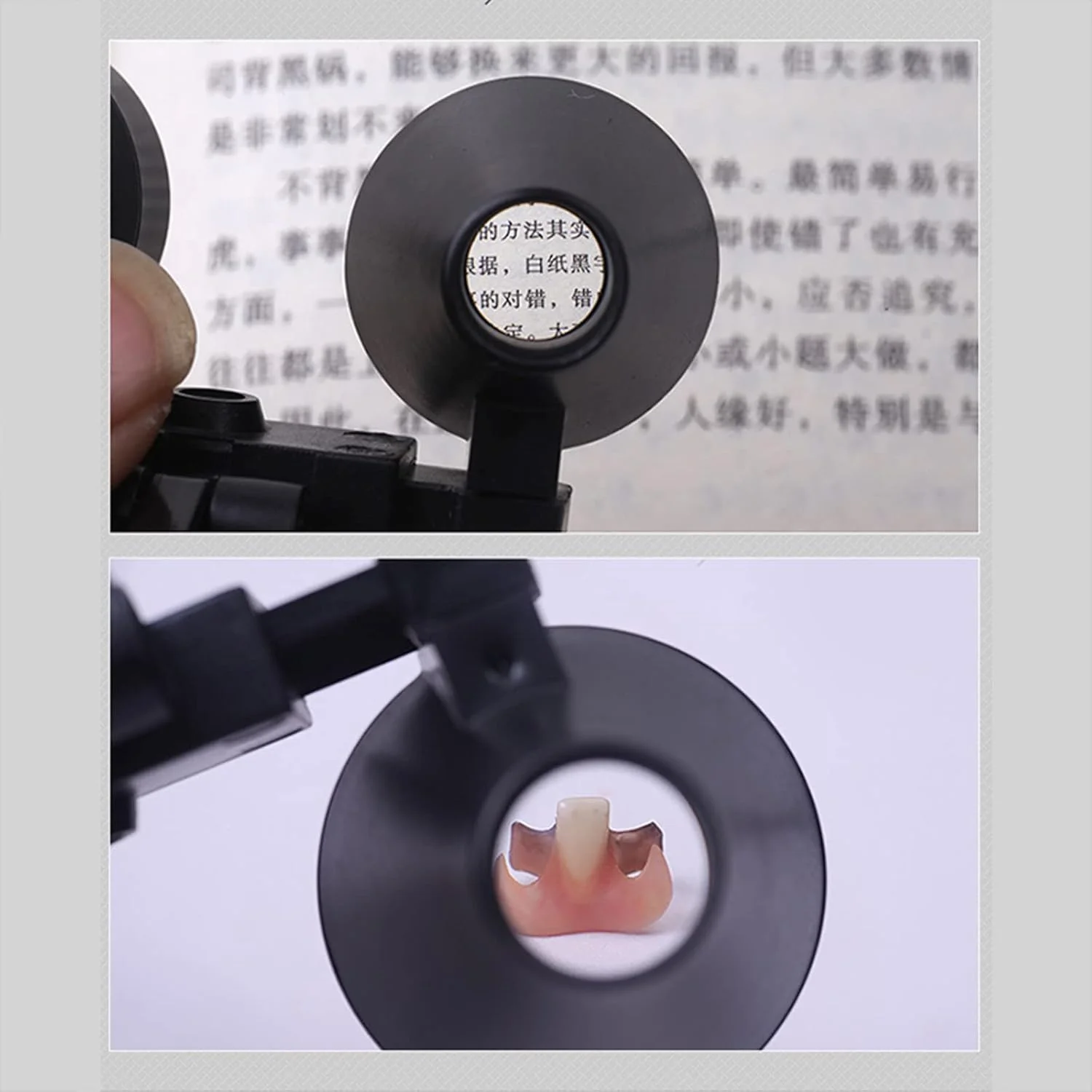 لوپ دندانپزشکی 4X، شیشه نوری دوچشمی جراحی قابل حمل برای دندانپزشک