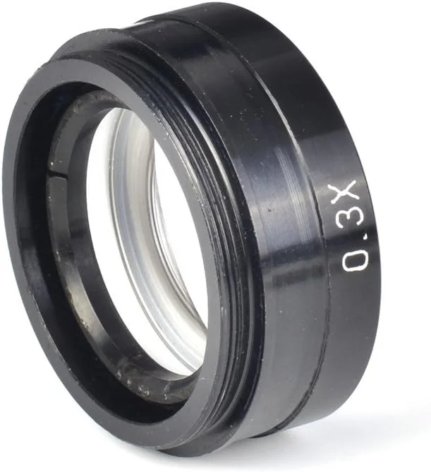 لنز کمکی بارلو استریو میکروسکوپ HAYEAR 0.3X برای لنز شیئی 0.7X-4.5X