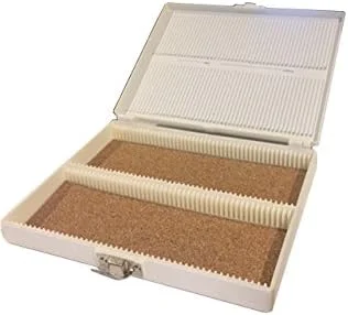 جعبه اسلاید 100 تایی C and A Scientific، سفید (تکی)