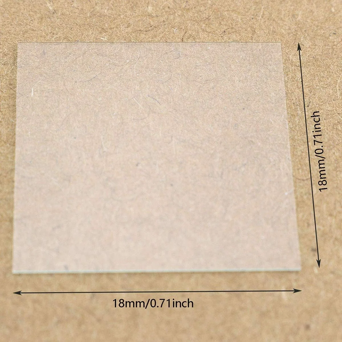 لامپ شیشه ای میکروسکوپ DGZZI، بسته 100 عددی، 18x18 میلی متر، مناسب آموزش علوم پایه زیستی