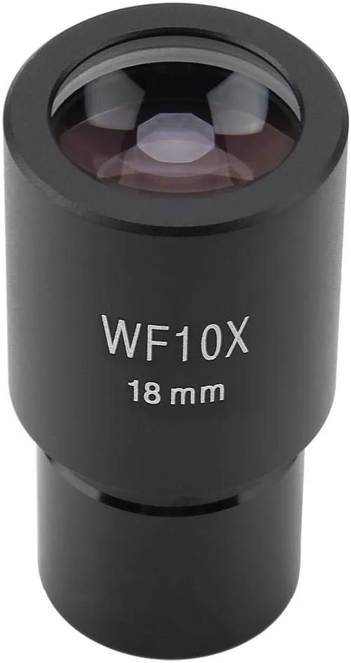 عدسی چشمی میدان دید باز DM-WF001 با قطر 23.2 میلی‌متر و بزرگنمایی 10X برای میکروسکوپ‌های بیولوژیکی، عدسی چشمی میکروسکوپ برای میکروسکوپ‌های بیولوژیکی آزمایشگاهی