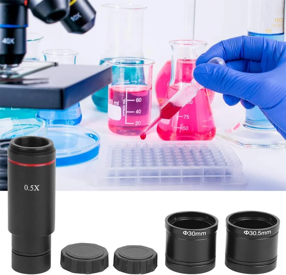 آداپتور دوربین والفرانت برای میکروسکوپ با بزرگنمایی 0.5X و اتصال C-Mount