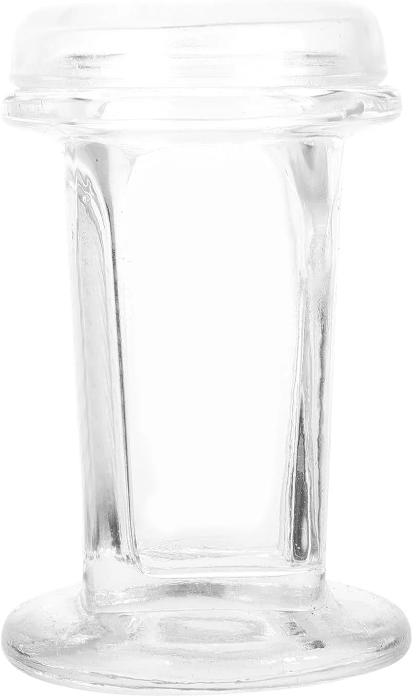 ظرف رنگ آمیزی کوپلین اسلاید میکروسکوپ تراریوم VILLCASE، ظرف رنگ آمیزی شفاف با ظرفیت 5 اسلاید، مخزن رنگ آمیزی شیشه ای برای آزمایشگاه ها، اسلایدهای میکروسکوپ شیشه ای شفاف آزمایشگاهی