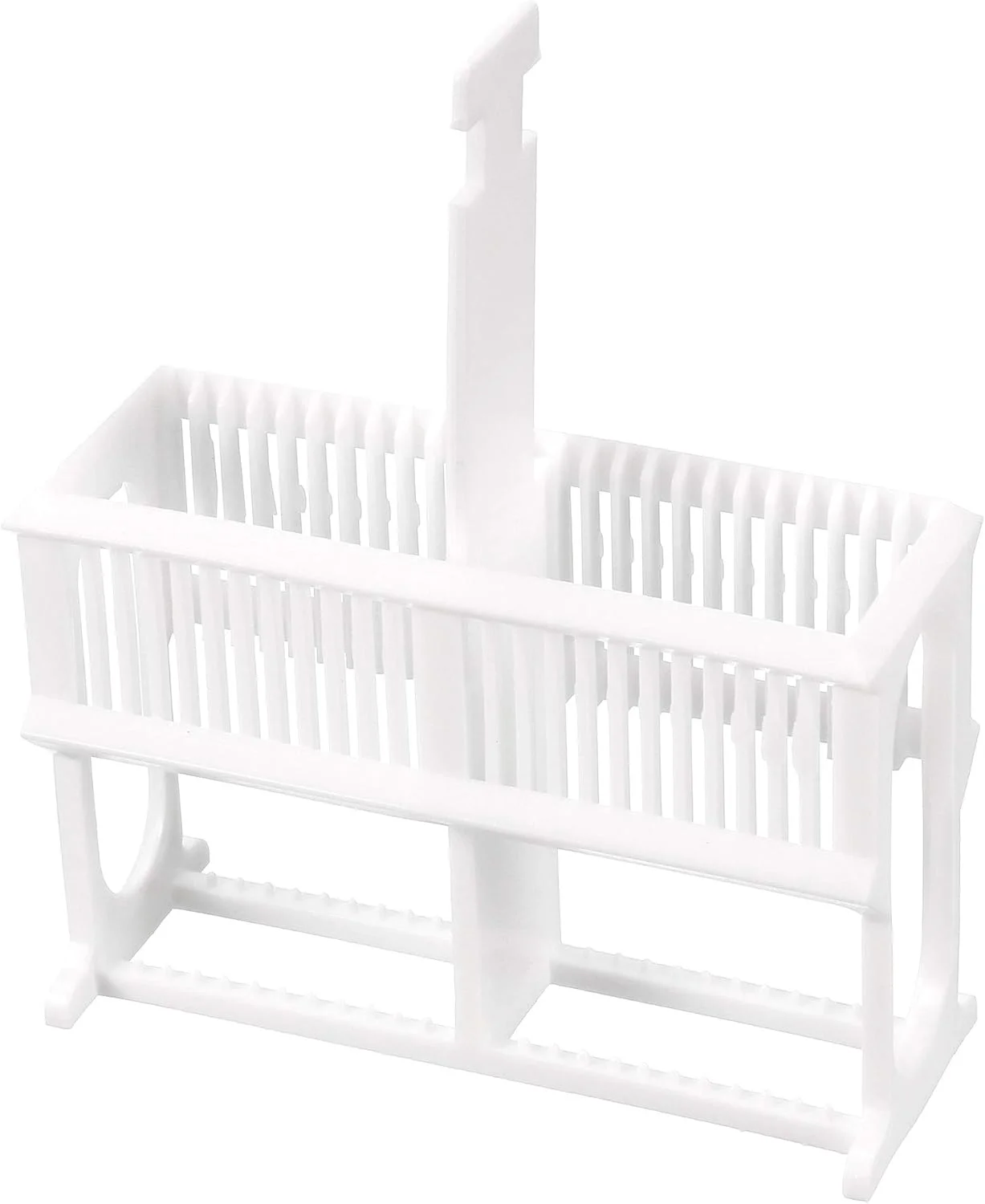 جای اسلاید میکروسکوپ uxcell با 24 موقعیت، از جنس پلی پروپیلن، سفید، مناسب برای آزمایش های تحقیقاتی