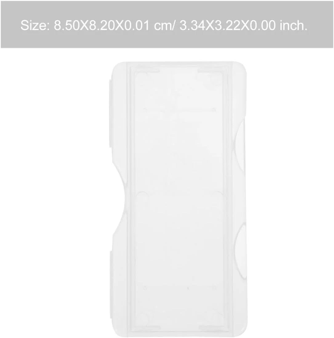 ULTECHNOVO 100 عدد گیره اسلاید پلاستیکی جعبه نگهداری میکروسکوپ لوازم جداگانه ظروف نمونه نگهدارنده اسلاید علمی PP