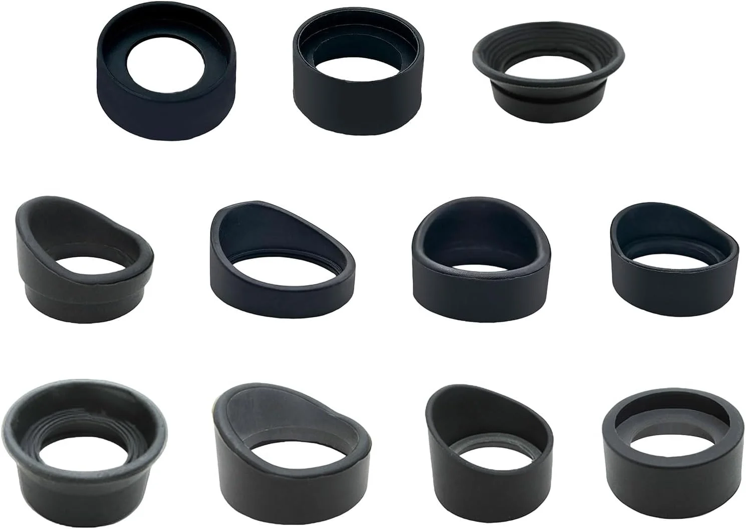 محافظ چشمی لاستیکی نرم 28 تا 37 میلی‌متری برای دوربین‌های دوچشمی و میکروسکوپ