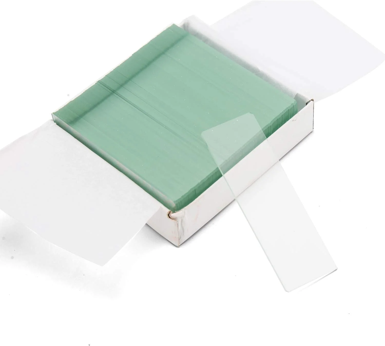 مجموعه اسلاید میکروسکوپ Swift شامل ۷۲ اسلاید خام از پیش تمیز شده و ۱۰۰ لامل شیشه ای، لبه های سنگ خورده