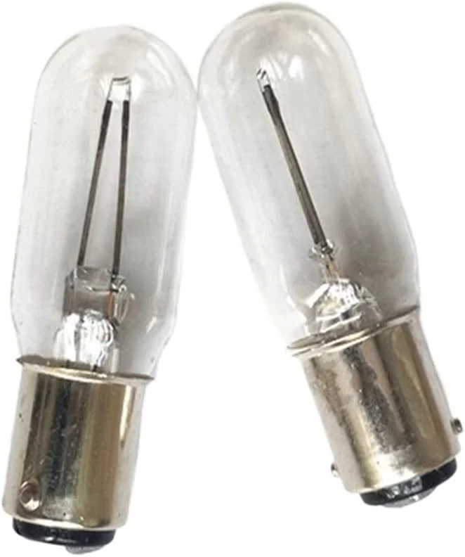 تجهیزات میکروسکوپ آزمایشگاهی، 2 عدد لامپ سرنیزه 15 وات/30 وات برای لامپ ابزار لوازم جانبی میکروسکوپ (رنگ: 6 ولت 15 وات)