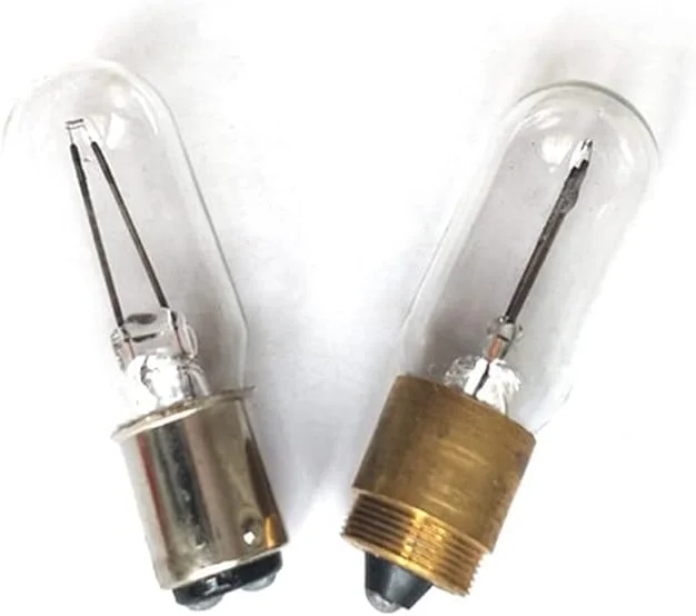 تجهیزات میکروسکوپ آزمایشگاهی، 2 عدد لامپ سرنیزه 15 وات/30 وات برای لامپ ابزار لوازم جانبی میکروسکوپ (رنگ: 6 ولت 15 وات) تجهیزات میکروسکوپ آزمایشگاهی، 2 عدد لامپ سرنیزه 15 وات/30 وات برای لامپ ابزار لوازم جانبی میکروسکوپ (رنگ: 6 ولت 15 وات)