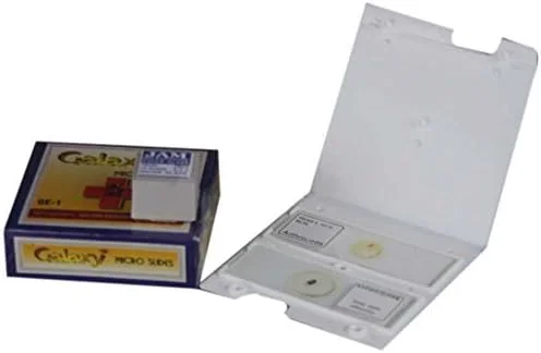 ۵۰ اسلاید خام و ۲ اسلاید آماده برای میکروسکوپ های نوری مرکب