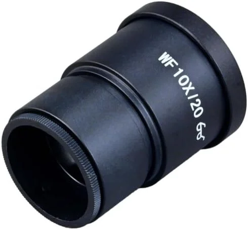 چشمی وایدفیلد WF10X/20 OMAX با نقطه چشمی بالا برای میکروسکوپ 30.0 میلی متر