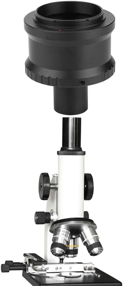 آداپتور میکروسکوپ دوربین Mugast، حلقه آداپتور لنز 23.2 میلی‌متری T2-NEX میکروسکوپ برای دوربین مانت Sony NEX