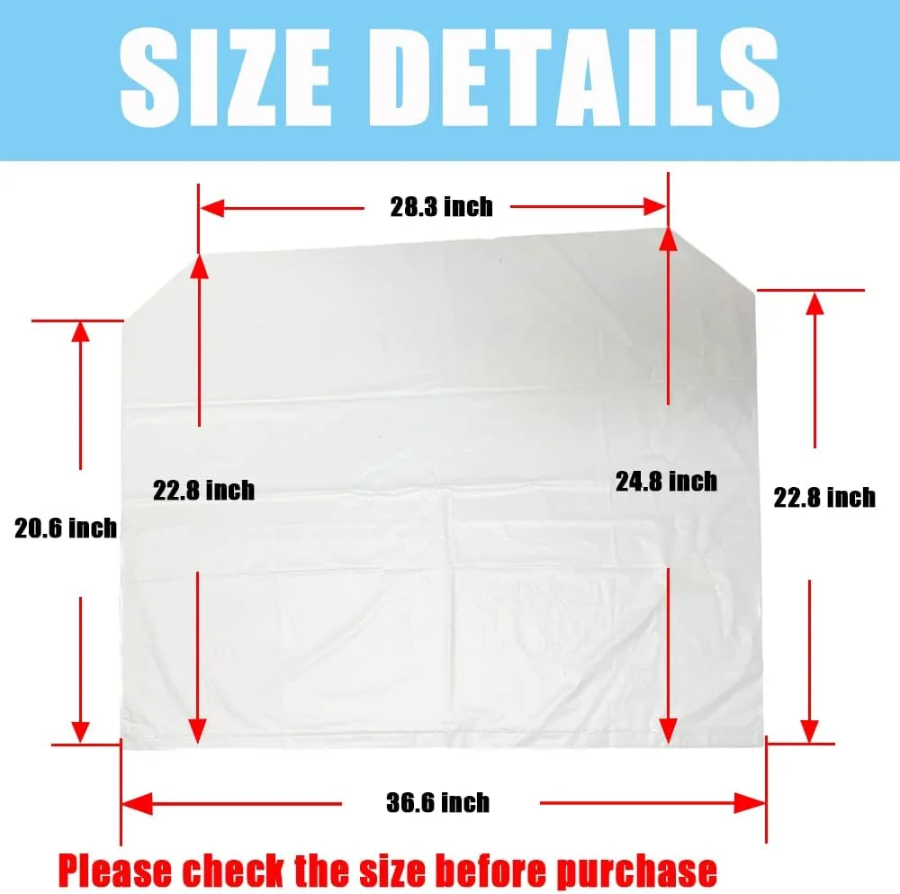 روکش ضد گرد و غبار میکروسکوپ سازگار با ابزارهای آزمایشگاهی 3.5X-180X، 3.5X-90X، SW-3T24Z، PVC (93x72x58 سانتی متر)