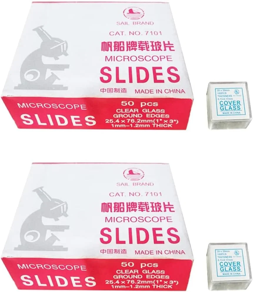 تجهیزات پزشکی کینگ ماریوت: 200 عدد لامل و 100 عدد اسلاید میکروسکوپ برای آموزش و آزمایشگاه زیست شناسی