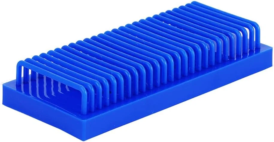 جایگاه رنگ آمیزی اسلاید میکروسکوپ لاسنرزام، پایه تخلیه اسلاید شیشه ای، پایه خشک کن اسلاید شیشه ای مستطیلی، نگهدارنده اسلاید شیشه ای آزمایشگاهی، قفسه نگهداری اسلاید نمونه آزمایشگاهی، آبی