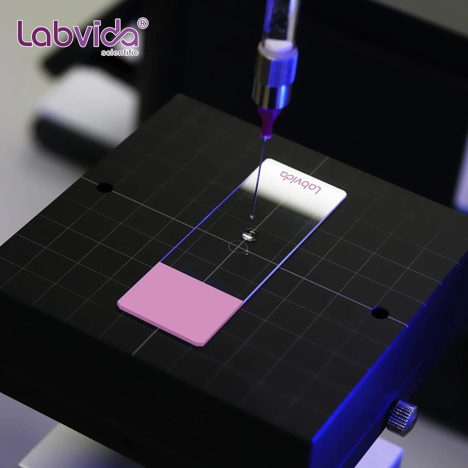 144 عدد اسلاید آزمایشگاهی مات بنفش