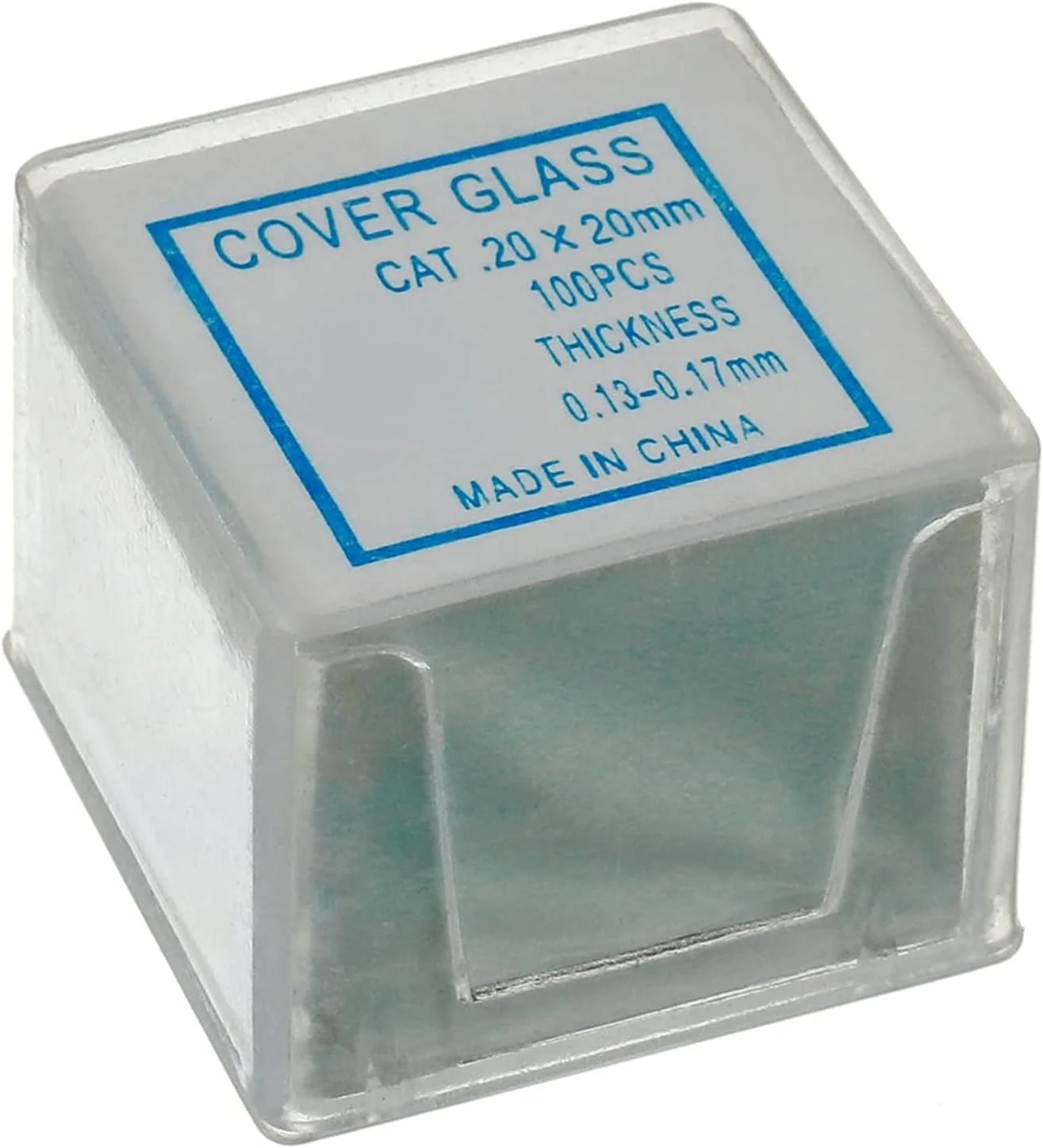 ۵۰ عدد اسلاید میکروسکوپ لبه‌دار و از قبل تمیز شده و ۱۰۰ عدد لامل میکروسکوپ از قبل تمیز شده به همراه ۴ عدد قطره‌چکان پلاستیکی