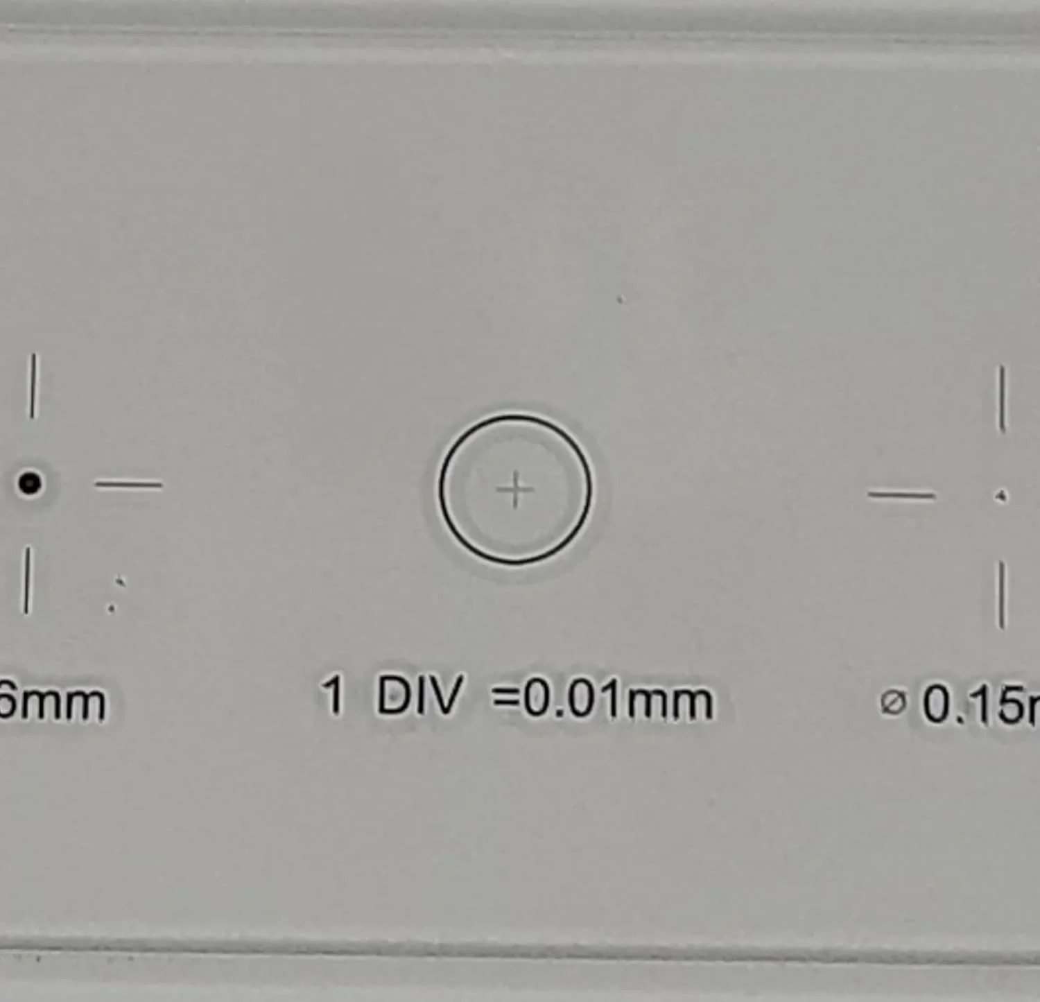 اسلاید کالیبراسیون میکرومتر چشمی با دقت بالا، دارای 5 مقیاس و خط کش کالیبره کننده چند منظوره 0.01 میلی متری