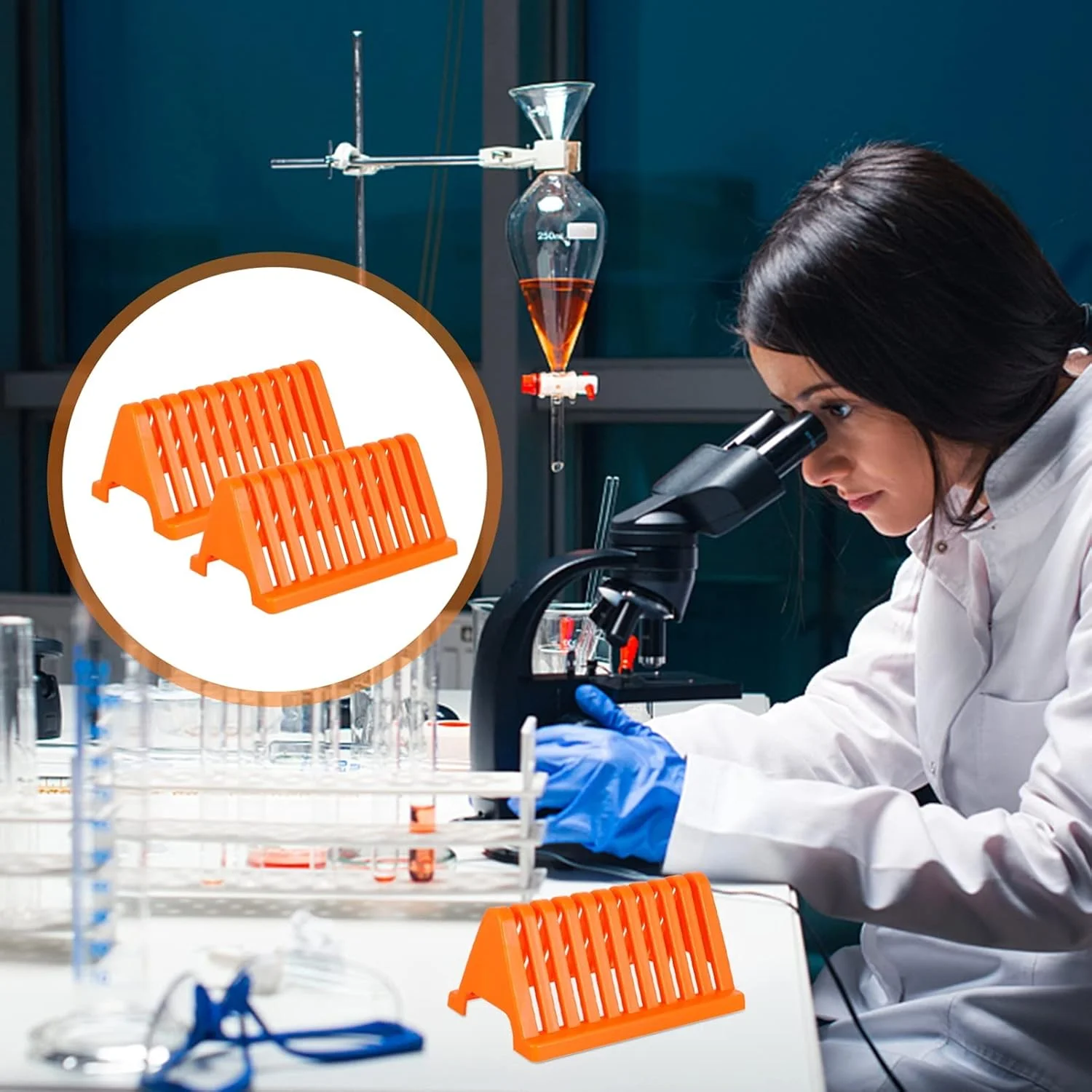 نگهدارنده اسلایدهای نمونه بیولوژیکی iplusmile، قفسه رنگ آمیزی اسلایدهای میکروسکوپ، قفسه نگهداری اسلاید نمونه آزمایشگاهی برای آزمایشگاه زیست شناسی پایه، قفسه تخلیه صفحه شیشه ای نارنجی، 2 عدد نگهدارنده اسلایدهای نمونه بیولوژیکی iplusmile، قفسه رنگ آمیزی اسلایدهای میکروسکوپ، قفسه نگهداری اسلاید نمونه آزمایشگاهی برای آزمایشگاه زیست شناسی پایه، قفسه تخلیه صفحه شیشه ای نارنجی، 2 عدد