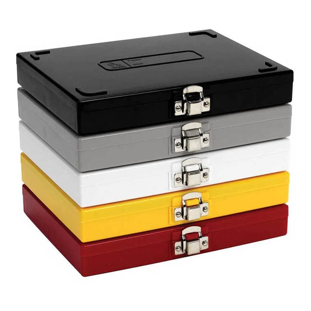 جعبه اسلاید میکروسکوپ ممتاز Heathrow Scientific، 100 خانه، چوب پنبه، زرد