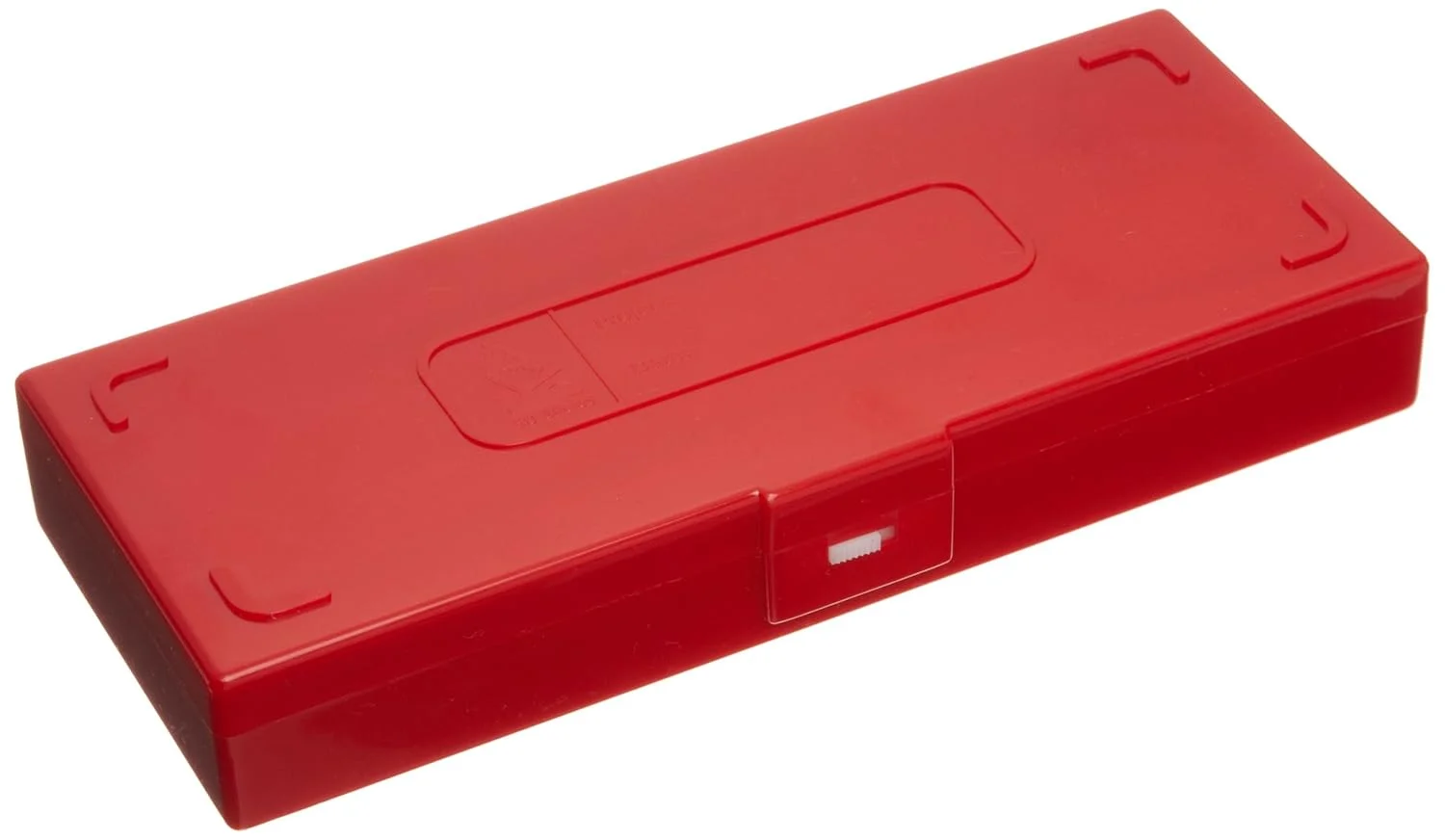 جعبه اسلاید میکروسکوپ ۲۵ خانه با پوشش چوب پنبه قرمز، طول ۱۴ سانتی متر، عرض ۹ سانتی متر، ارتفاع ۳ سانتی متر