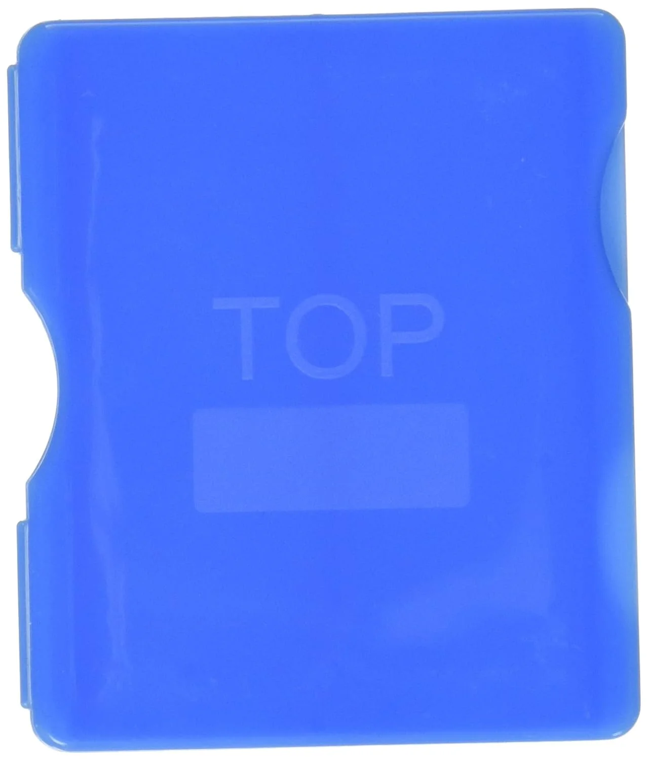 جعبه اسلاید پلاستیکی گلوب ساینتیفیک 513042B پلی پروپیلن برای 2 اسلاید، آبی (جعبه 100 عددی)