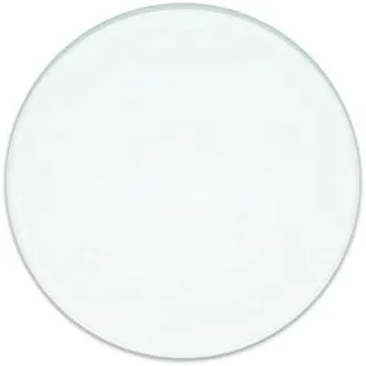 عدسی محدب دو طرفه Eisco، فاصله کانونی 50 میلی متر، قطر 38 میلی متر - کروی، عدسی شیشه ای با کیفیت اپتیکی - لبه های سنگ خورده، صیقلی - عالی برای کلاس های فیزیک - آزمایشگاه ها