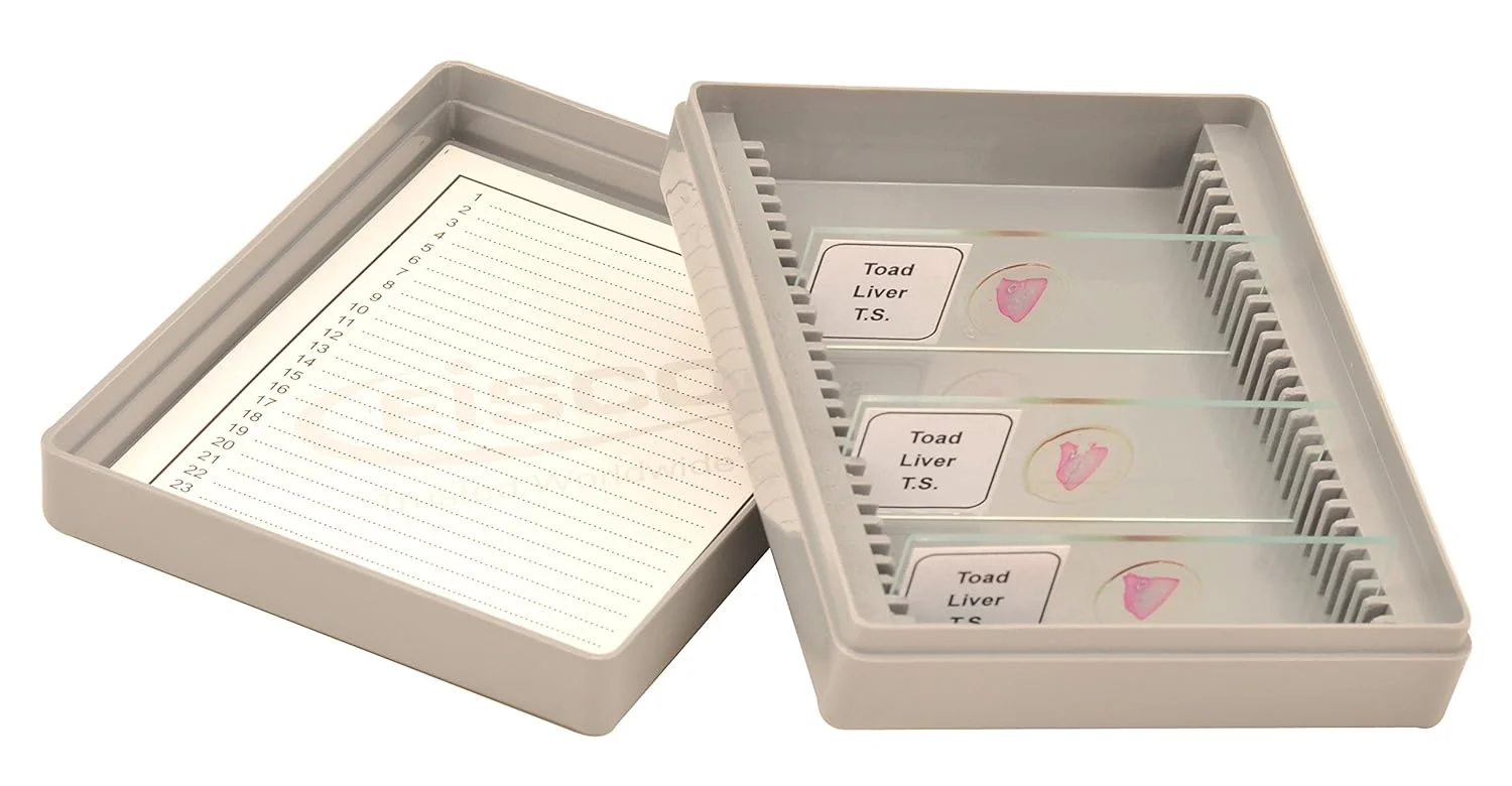 جعبه اسلاید پلاستیکی ایسکو BI0114B، مناسب برای 25 اسلاید