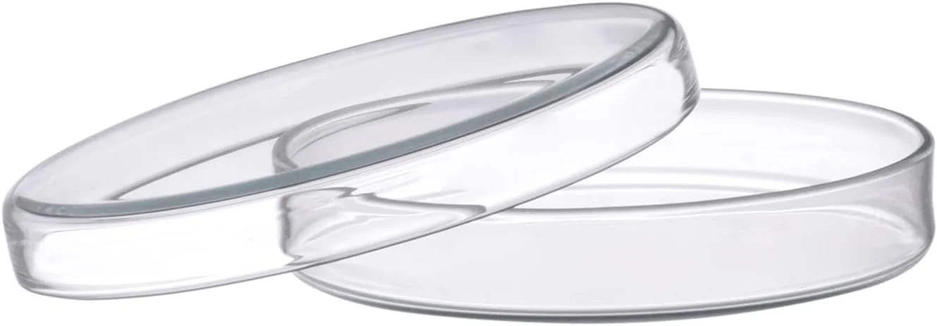 ظرف پتری ممتاز آزمایشگاهی Eisico، شیشه بوروسیلیکات سنگین، قطر 100 میلی متر، ارتفاع 17 میلی متر ظرف پتری ممتاز آزمایشگاهی Eisico، شیشه بوروسیلیکات سنگین، قطر 100 میلی متر، ارتفاع 17 میلی متر