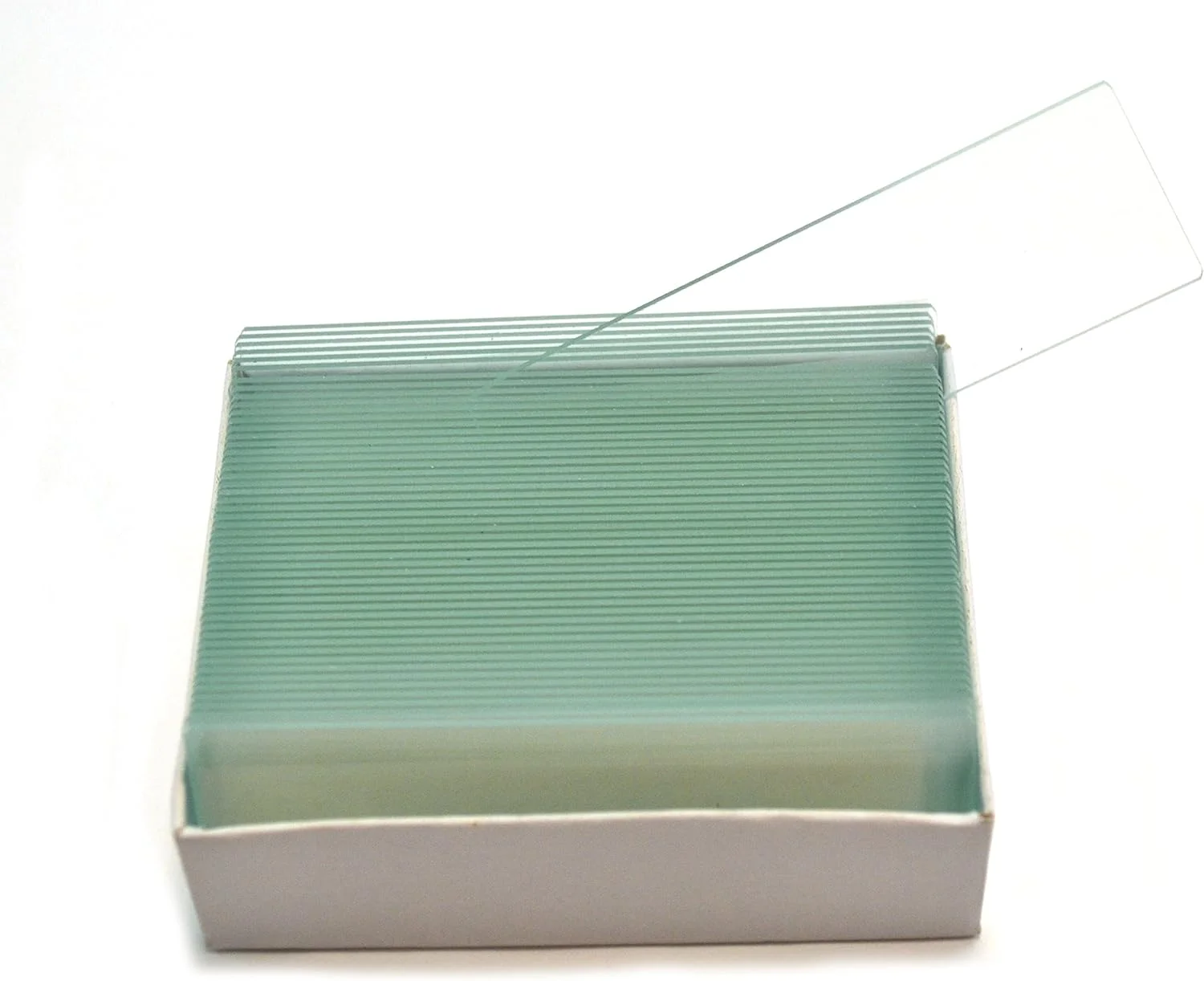 لام شیشه ای میکروسکوپ Eisco Labs - ساده - بسته 50 عددی، اندازه 75 x 25 میلی متر، ضخامت 1.1-1.2