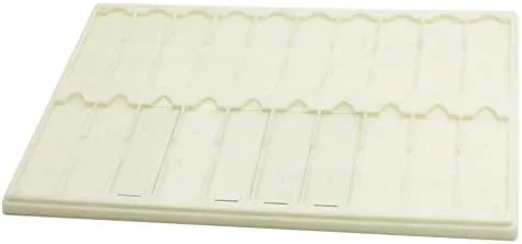 سینی اسلاید میکروسکوپ پلاستیکی MUHWA؛ ظرفیت 20 عدد، بسته یک عددی (سفید) سینی اسلاید میکروسکوپ پلاستیکی MUHWA؛ ظرفیت 20 عدد، بسته یک عددی (سفید)