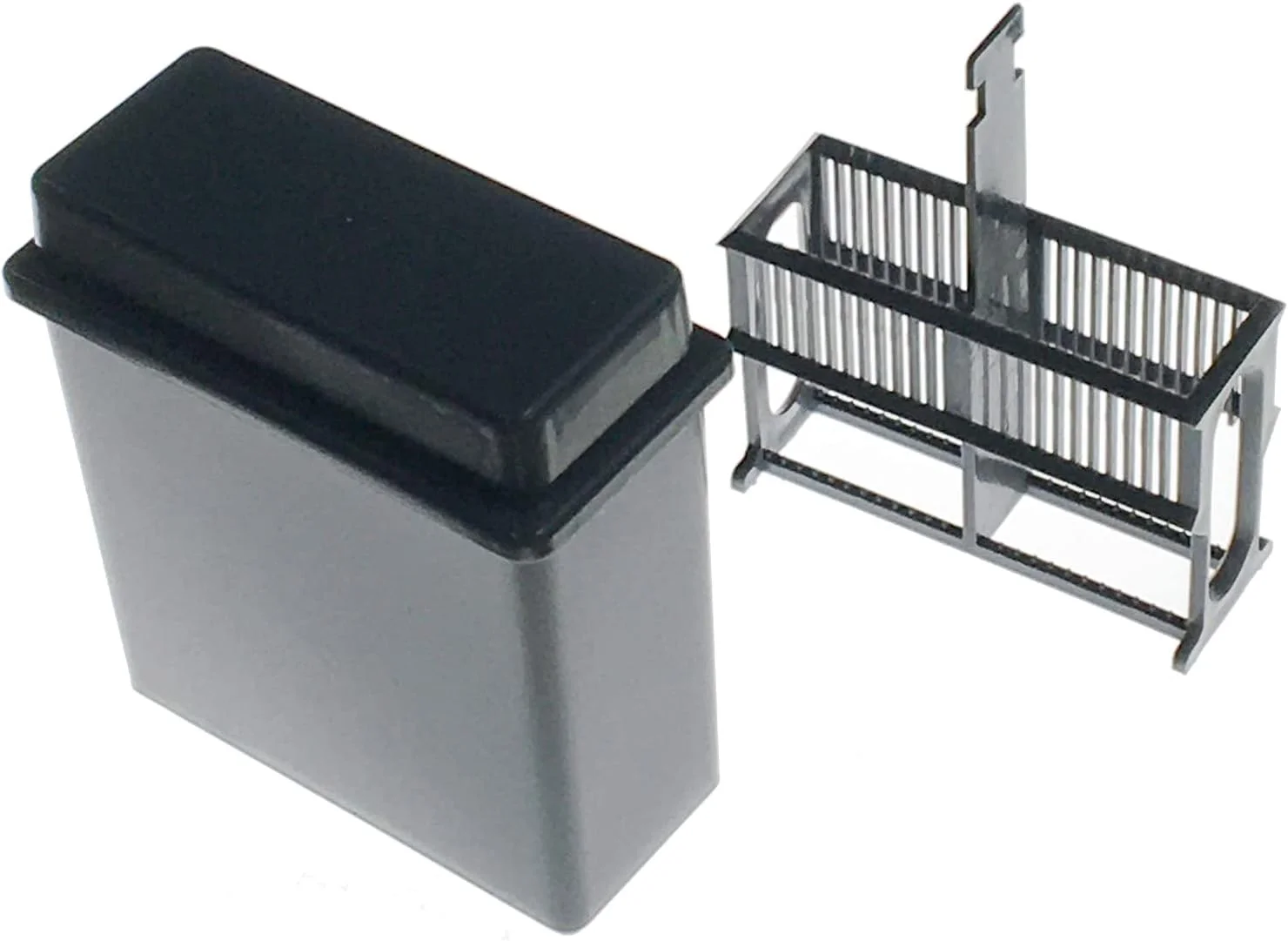 جایگاه رنگ آمیزی اسلاید میکروسکوپ MUHWA با ظرف و ۲۴ جایگاه، خاکستری