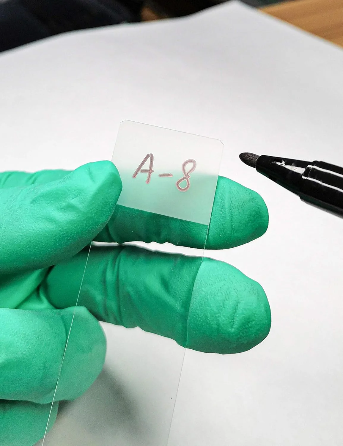 مجموعه 50 عدد اسلاید میکروسکوپ خالی و 100 عدد کاور گلس مربع (22mm*22mm) (7105 مات)