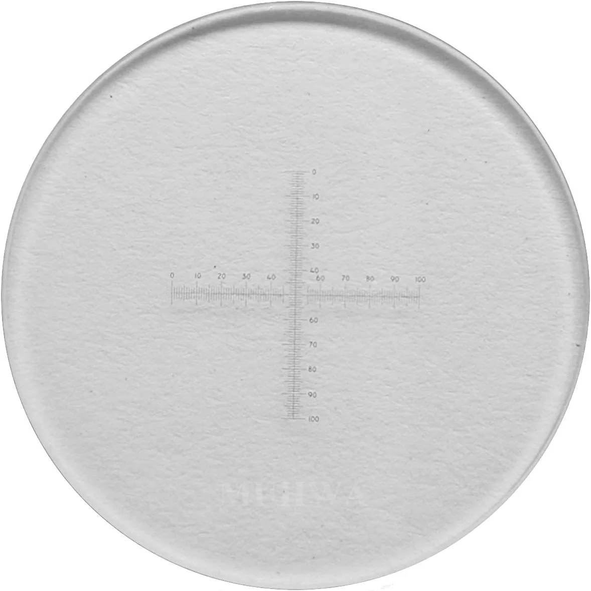 میکرومتر چشمی MUHWA با قطر 24 میلیمتر و دقت بالای 0.1 میلیمتر، خط کش کالیبراسیون میکروسکوپ میکرومتر چشمی MUHWA با قطر 24 میلیمتر و دقت بالای 0.1 میلیمتر، خط کش کالیبراسیون میکروسکوپ