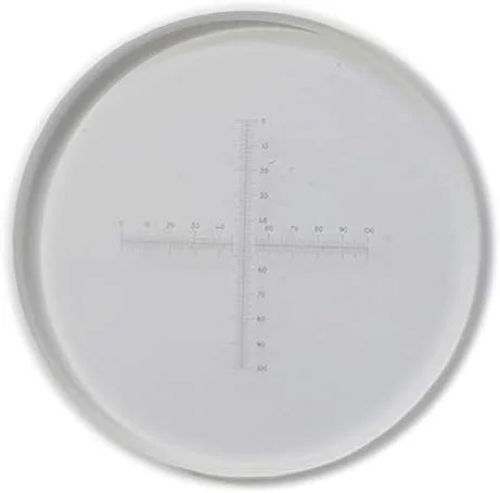اسلاید خط کش کالیبراسیون میکروسکوپ متقاطع میکرومتر میکروسکوپ MUHWA 0.1mm اسلاید خط کش کالیبراسیون میکروسکوپ متقاطع میکرومتر میکروسکوپ MUHWA 0.1mm