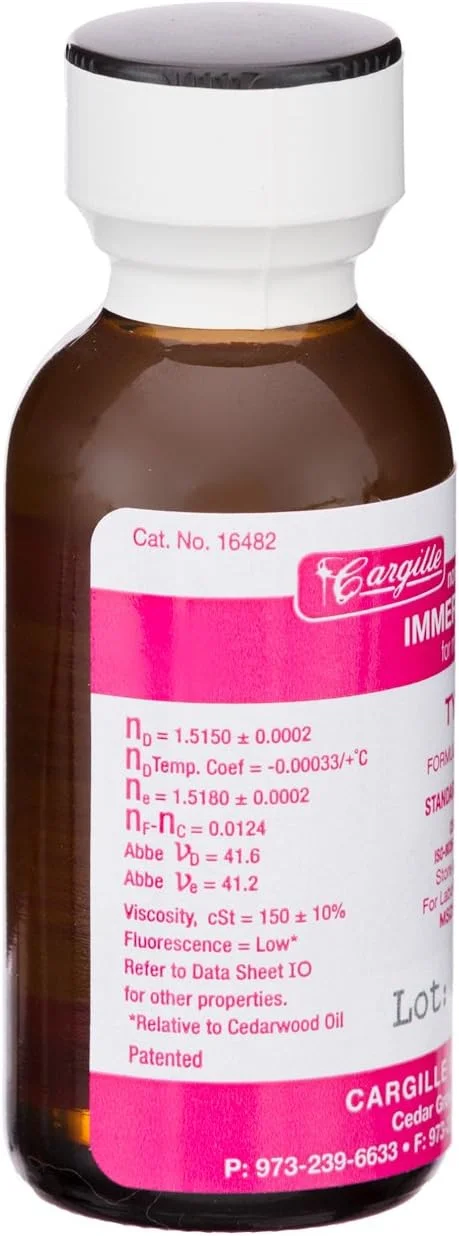 روغن ایمرسیون میکروسکوپ AmScope ML-A-1، نوع A، حجم 1 اونس