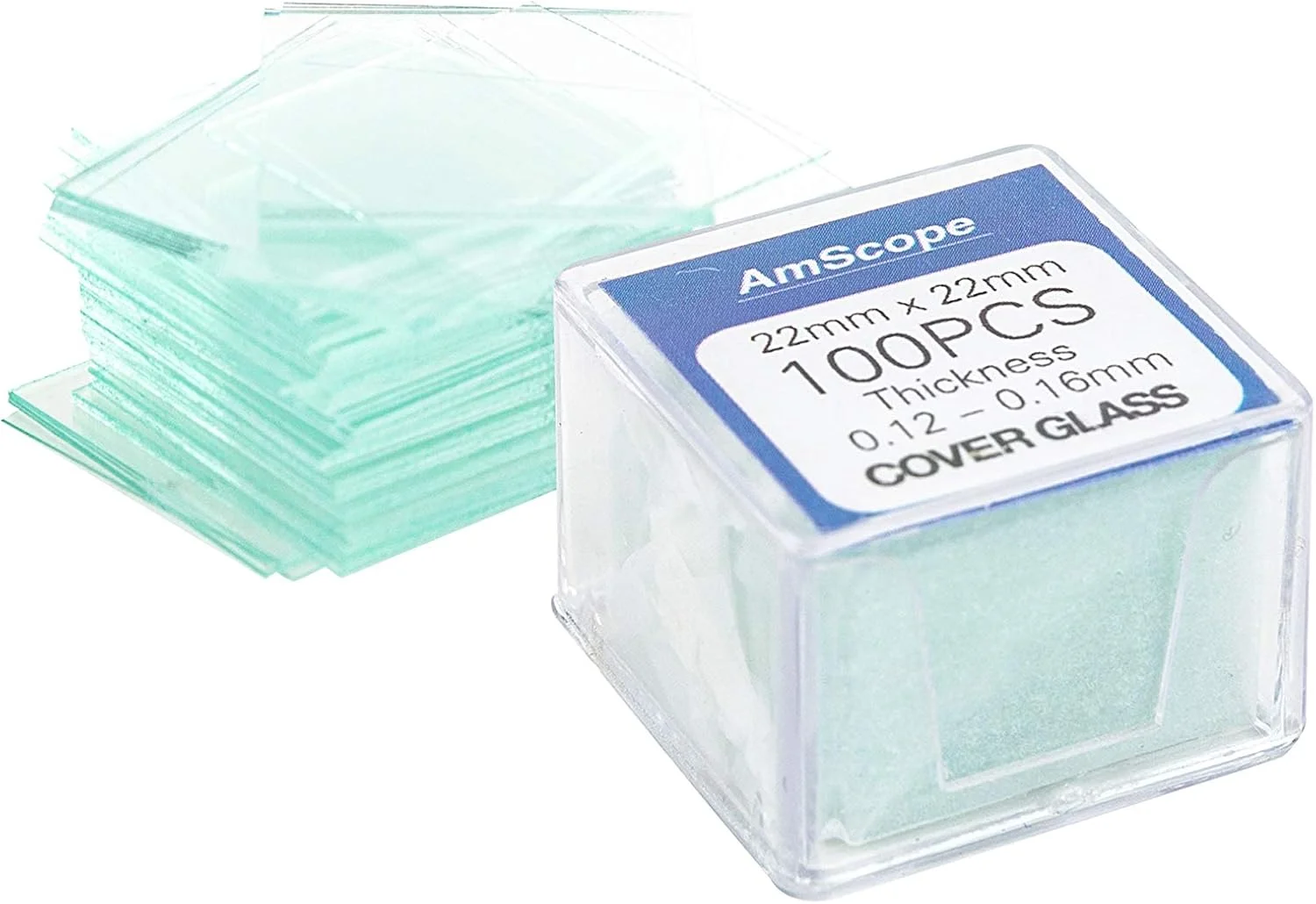 بسته 50 عددی اسلاید میکروسکوپ شیشه ای لبه دار و 100 عددی کاور اسلیپ شیشه ای مربع شکل بسته 50 عددی اسلاید میکروسکوپ شیشه ای لبه دار و 100 عددی کاور اسلیپ شیشه ای مربع شکل