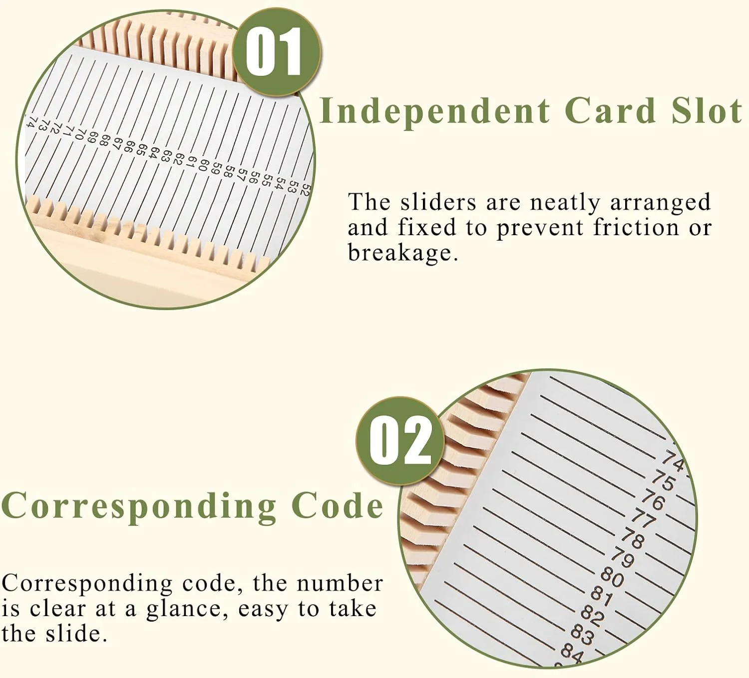 جعبه نگهداری اسلاید میکروسکوپ آکوجیدور، جعبه چوبی 100 خانه ای با قفل، جعبه نگهداری اسلایدهای میکروسکوپ شیشه ای آزمایشگاهی.