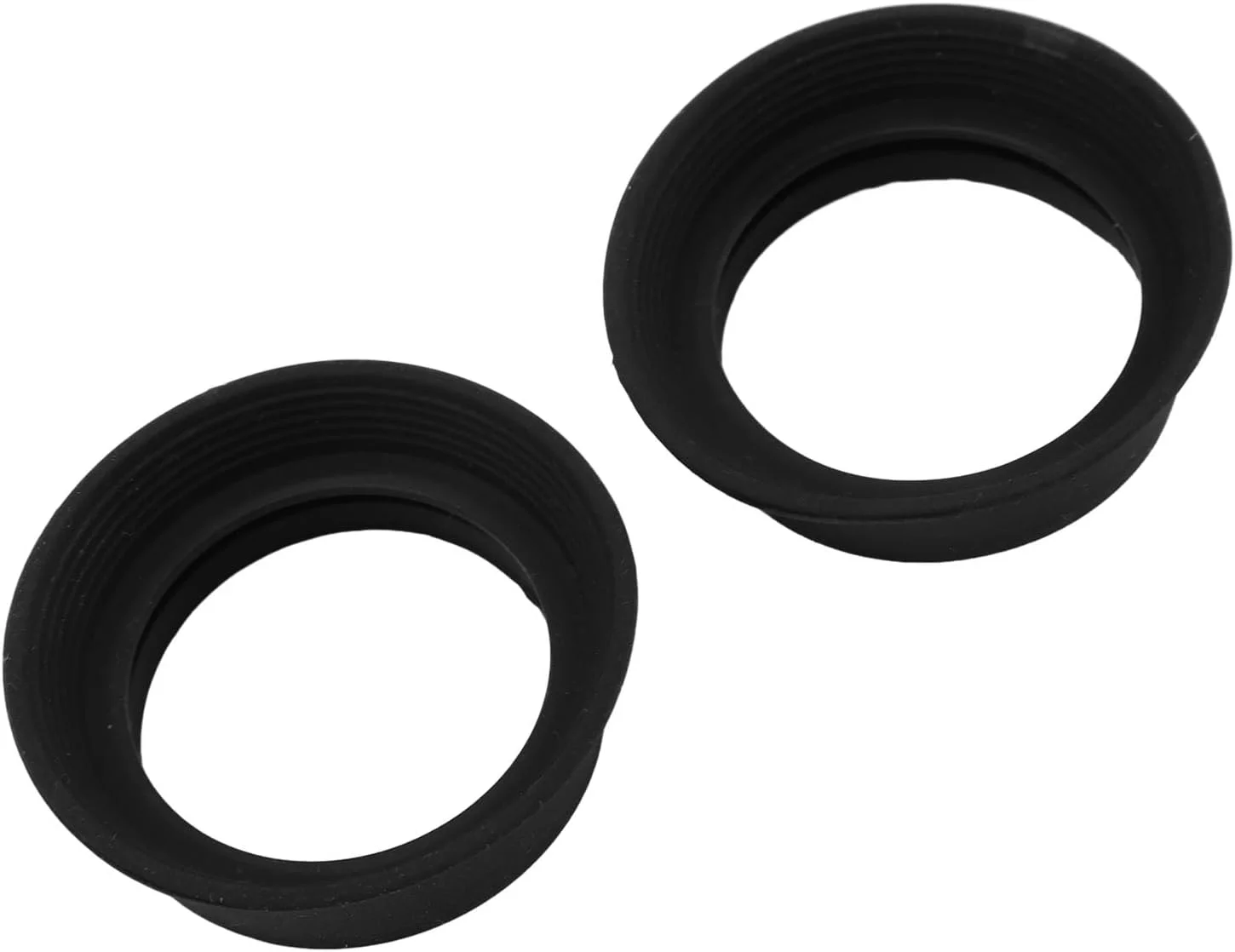 2 عدد کاپ چشمی، محافظ چشمی تاشو لاستیکی نرم برای چشمی میکروسکوپ دوچشمی 28-32 میلی متری